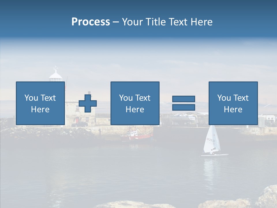 Togetherness White Caregiver PowerPoint Template