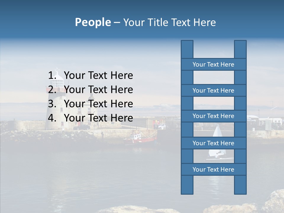 Togetherness White Caregiver PowerPoint Template