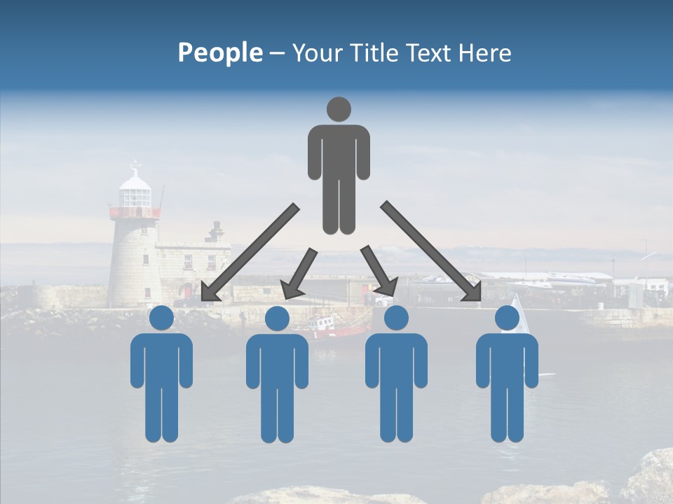 Togetherness White Caregiver PowerPoint Template