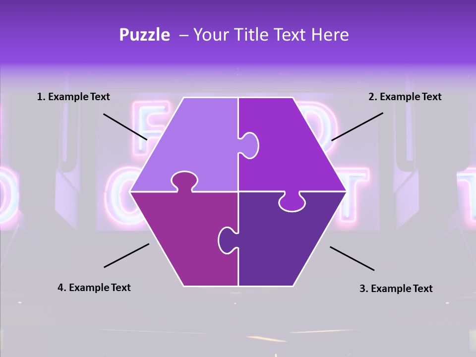 White  Finger PowerPoint Template