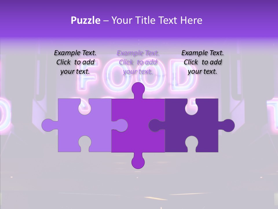 White  Finger PowerPoint Template