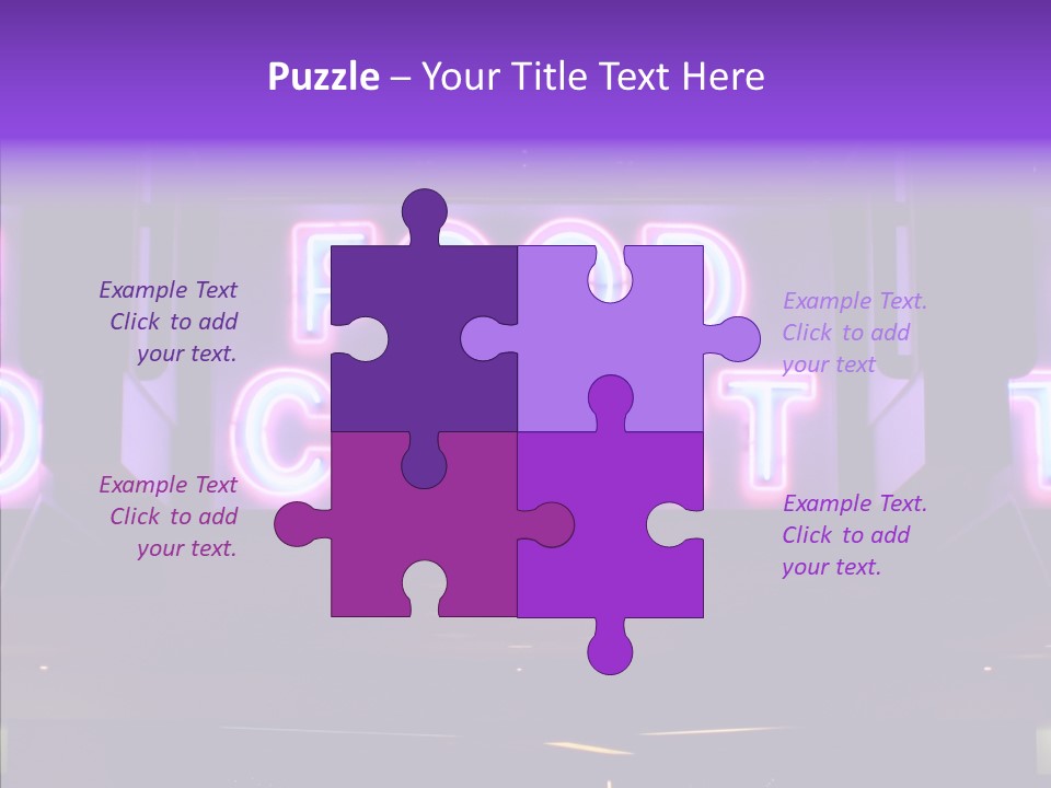 White  Finger PowerPoint Template