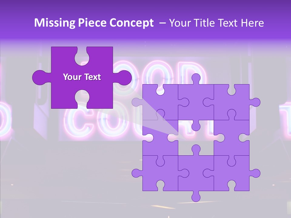 White  Finger PowerPoint Template