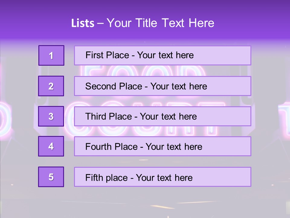 White  Finger PowerPoint Template