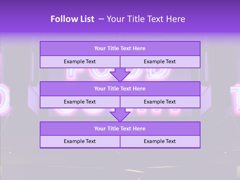 White  Finger PowerPoint Template