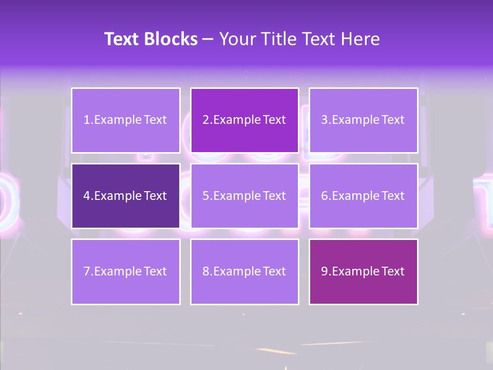 White  Finger PowerPoint Template