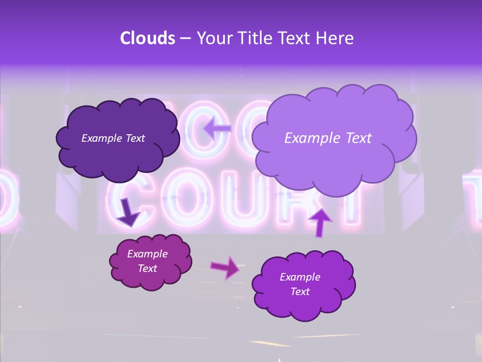 White  Finger PowerPoint Template