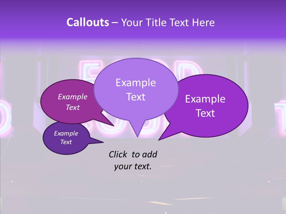 White  Finger PowerPoint Template
