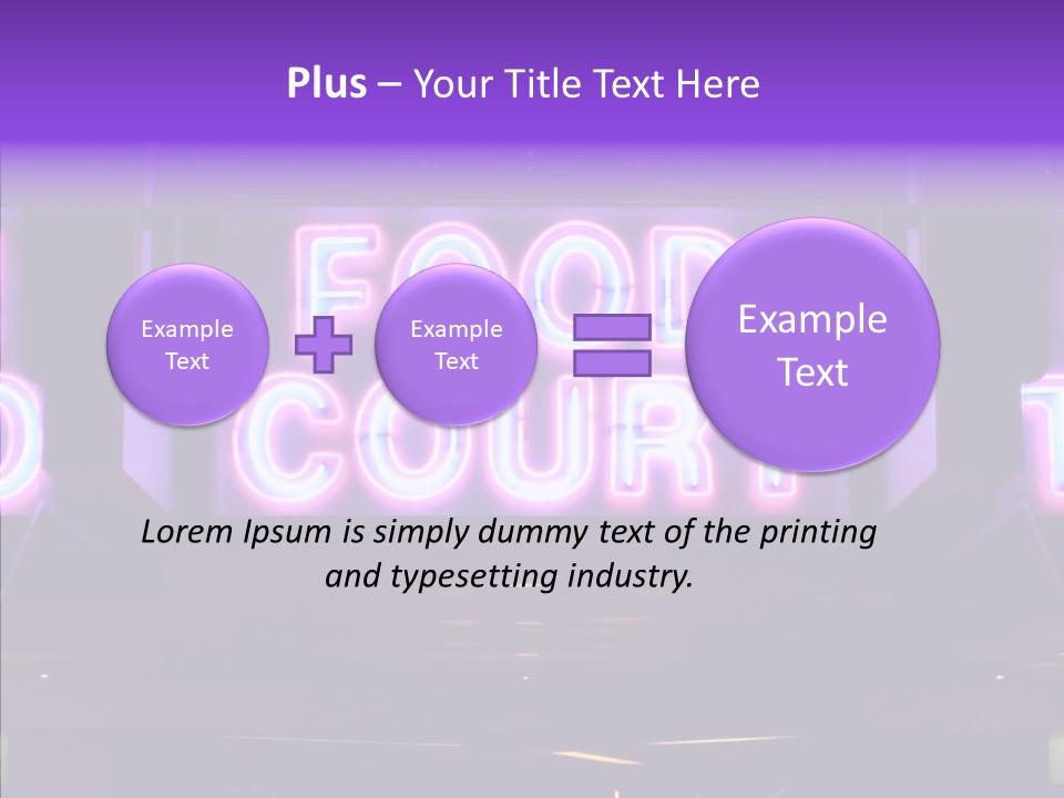 White  Finger PowerPoint Template