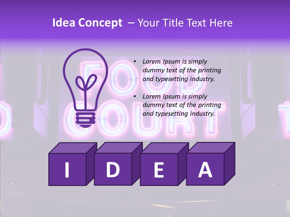 White  Finger PowerPoint Template