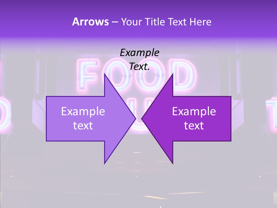 White  Finger PowerPoint Template