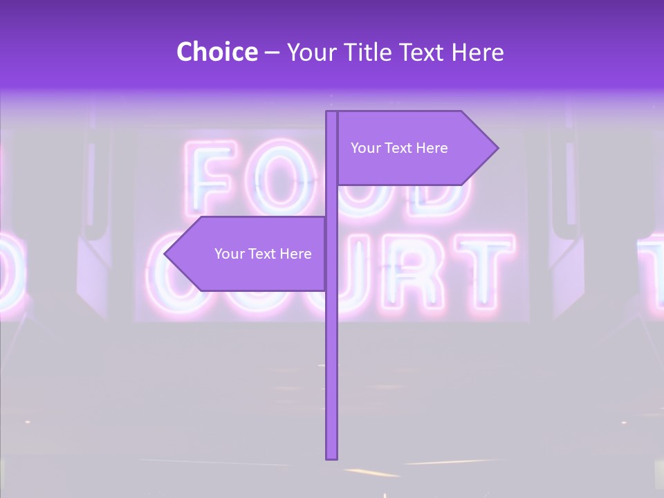 White  Finger PowerPoint Template