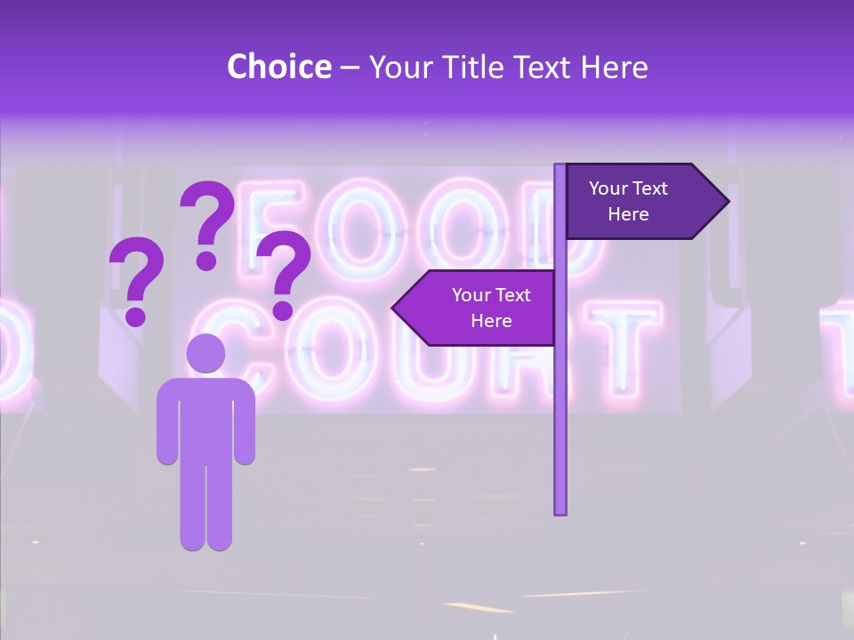 White  Finger PowerPoint Template