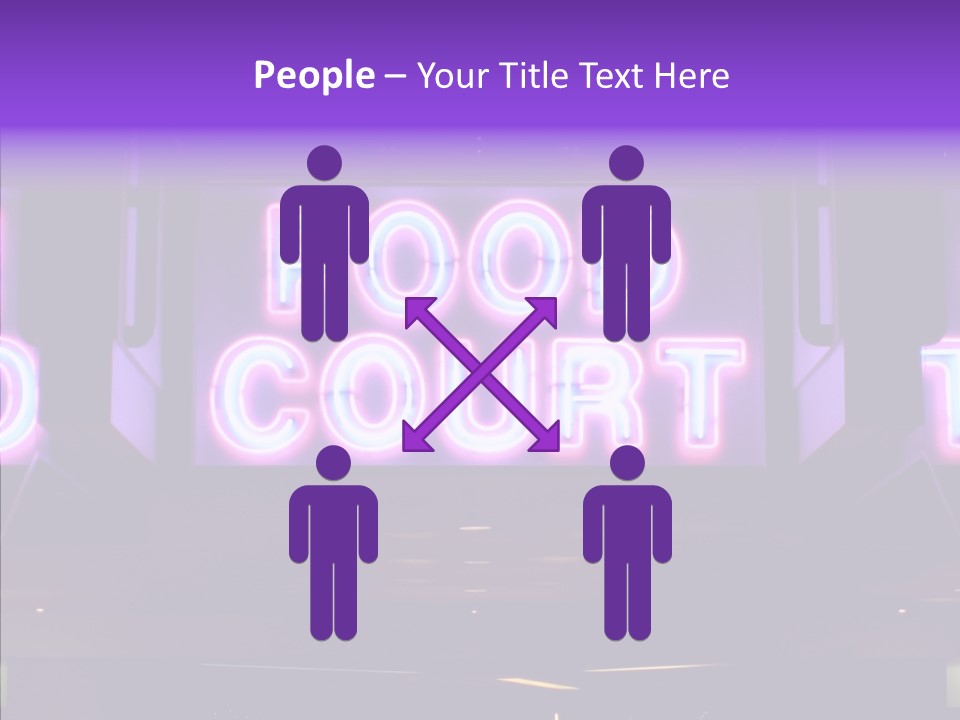 White  Finger PowerPoint Template