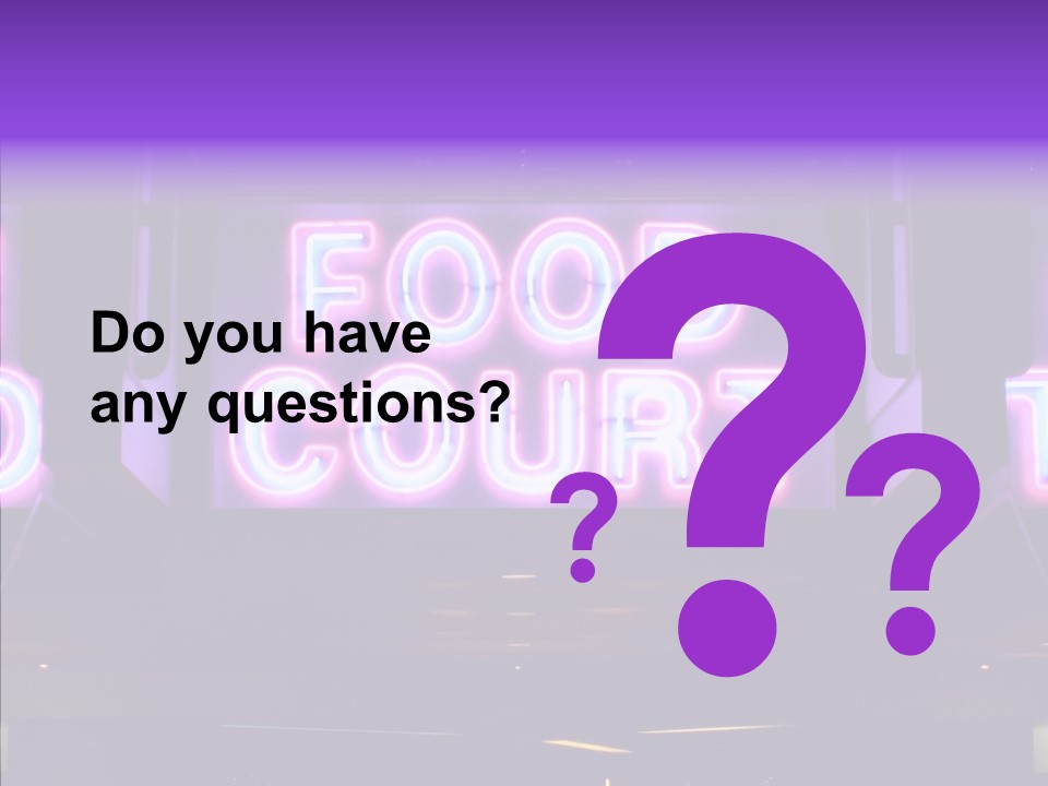 White  Finger PowerPoint Template