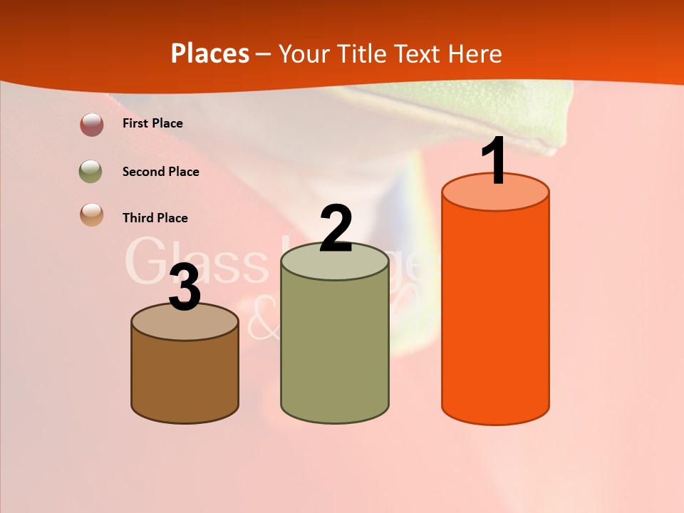 White Hand Aging PowerPoint Template