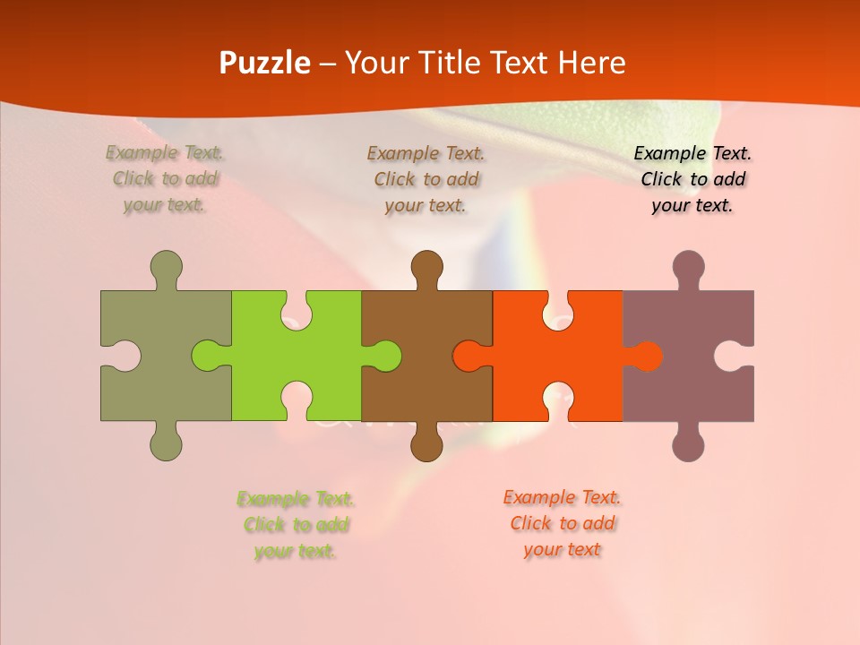 White Hand Aging PowerPoint Template