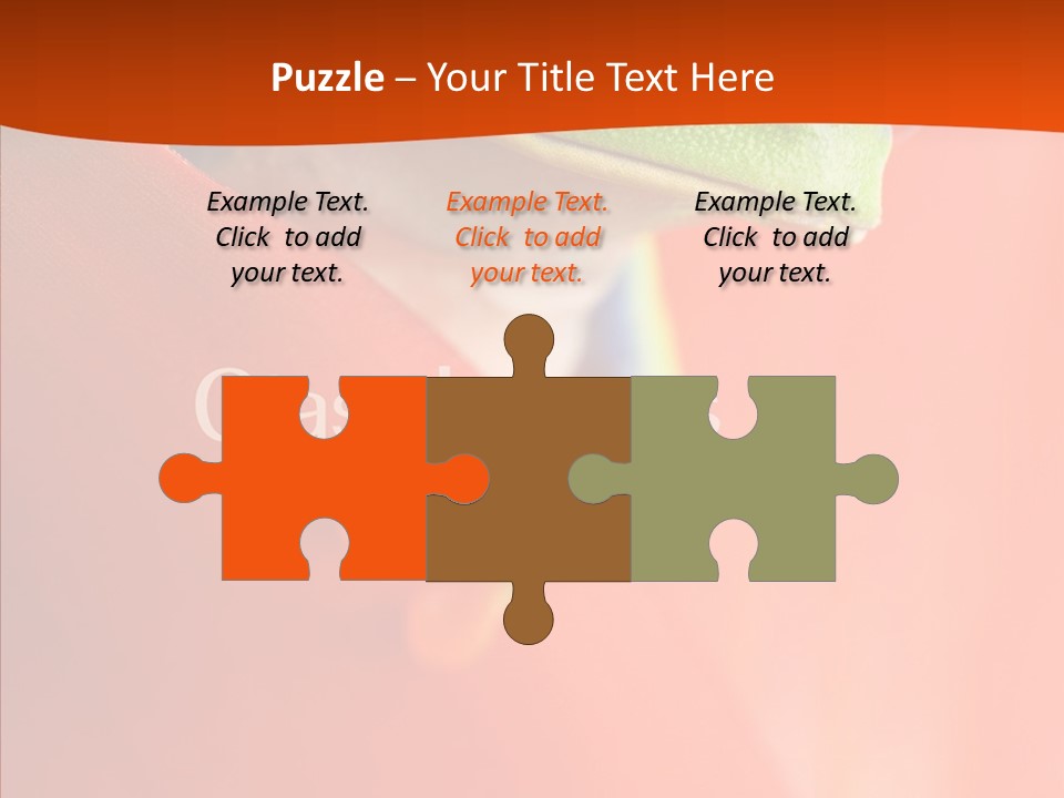 White Hand Aging PowerPoint Template