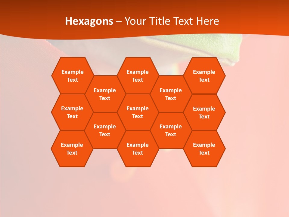 White Hand Aging PowerPoint Template