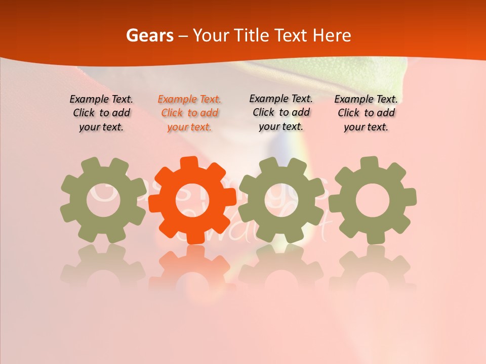 White Hand Aging PowerPoint Template