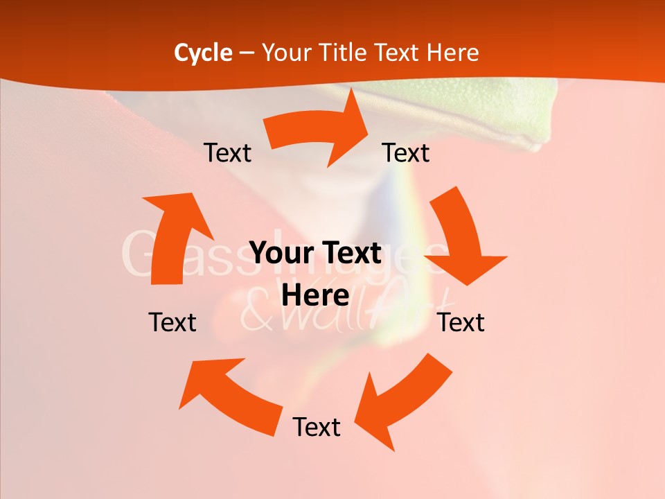 White Hand Aging PowerPoint Template