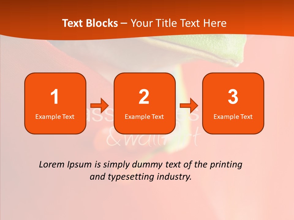 White Hand Aging PowerPoint Template