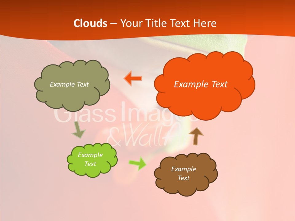 White Hand Aging PowerPoint Template