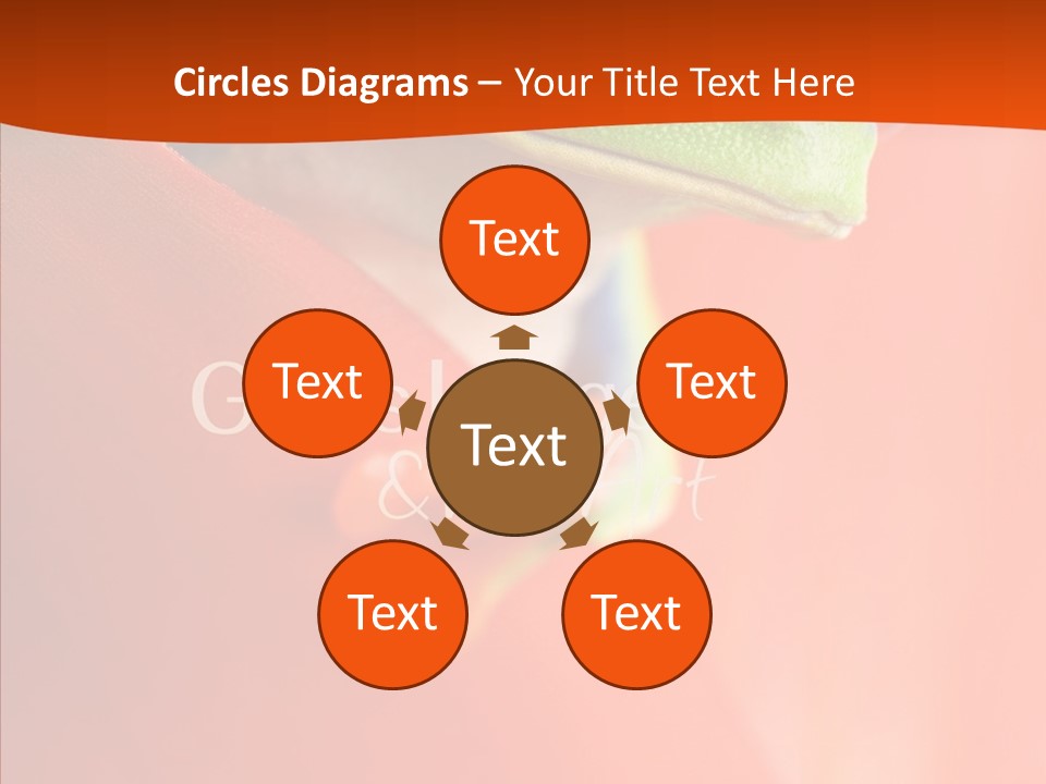 White Hand Aging PowerPoint Template