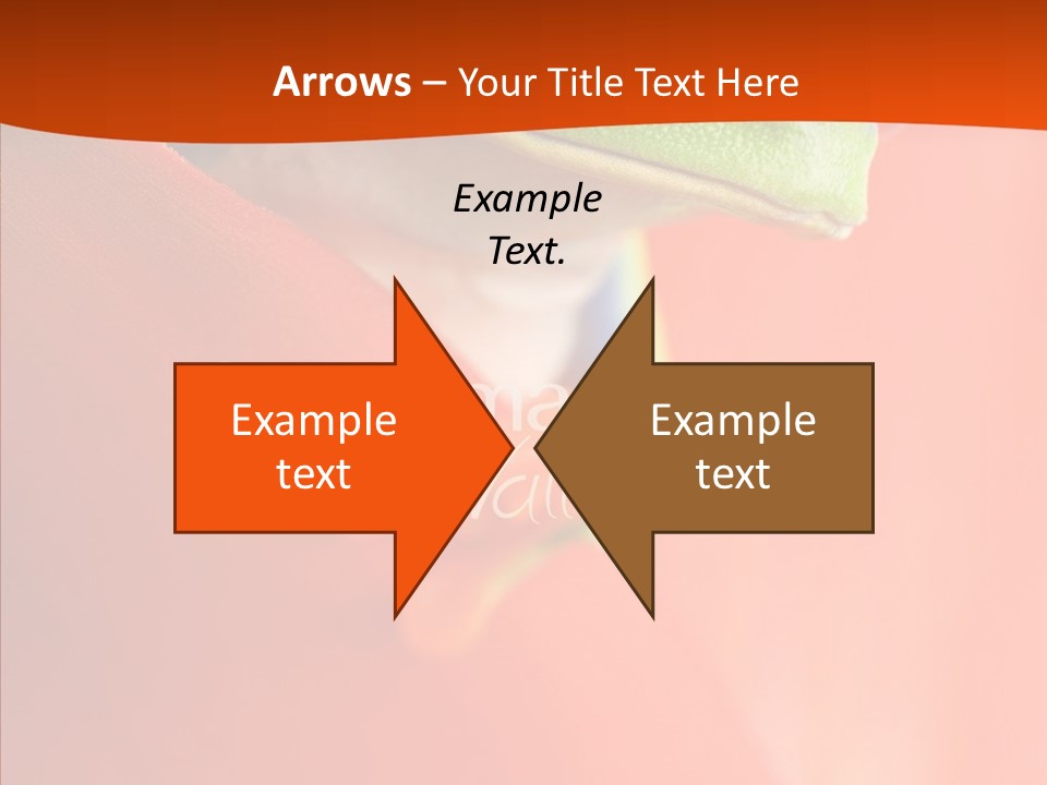 White Hand Aging PowerPoint Template