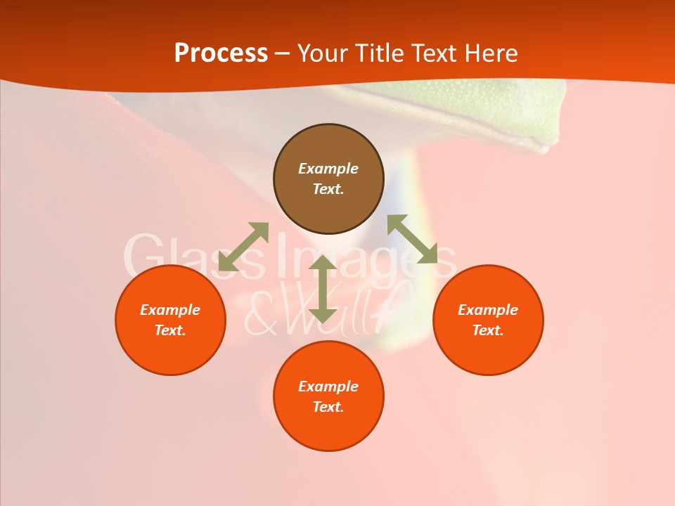 White Hand Aging PowerPoint Template