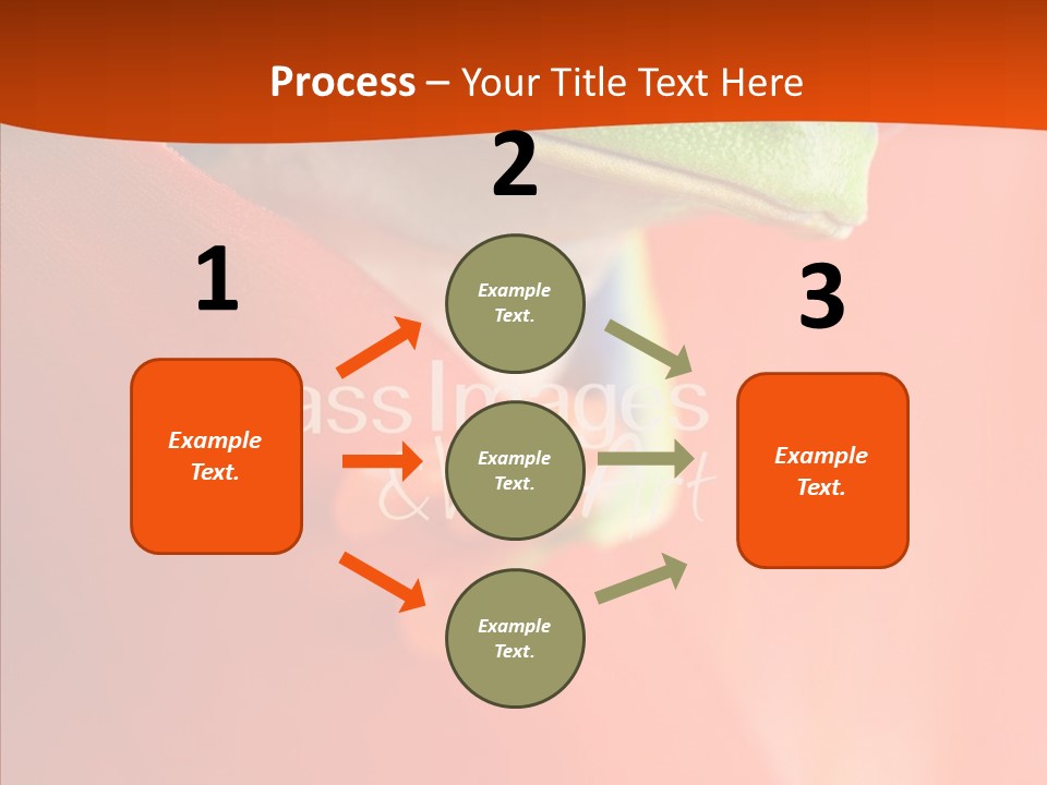 White Hand Aging PowerPoint Template
