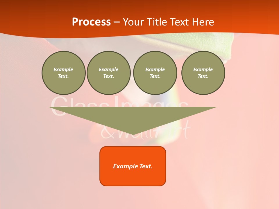 White Hand Aging PowerPoint Template