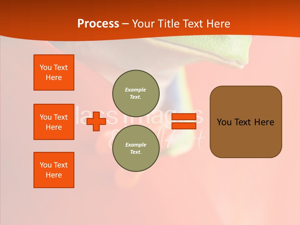 White Hand Aging PowerPoint Template