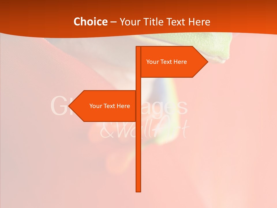 White Hand Aging PowerPoint Template
