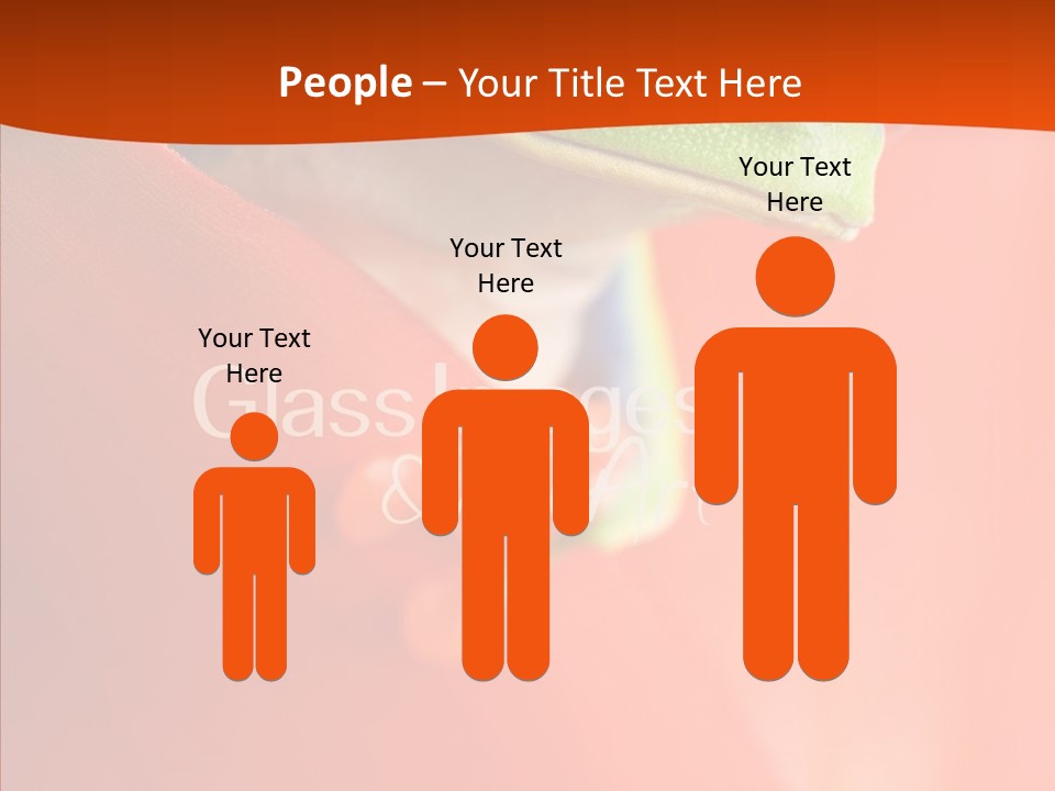 White Hand Aging PowerPoint Template