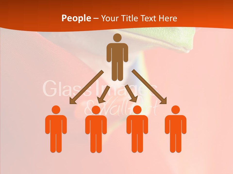 White Hand Aging PowerPoint Template