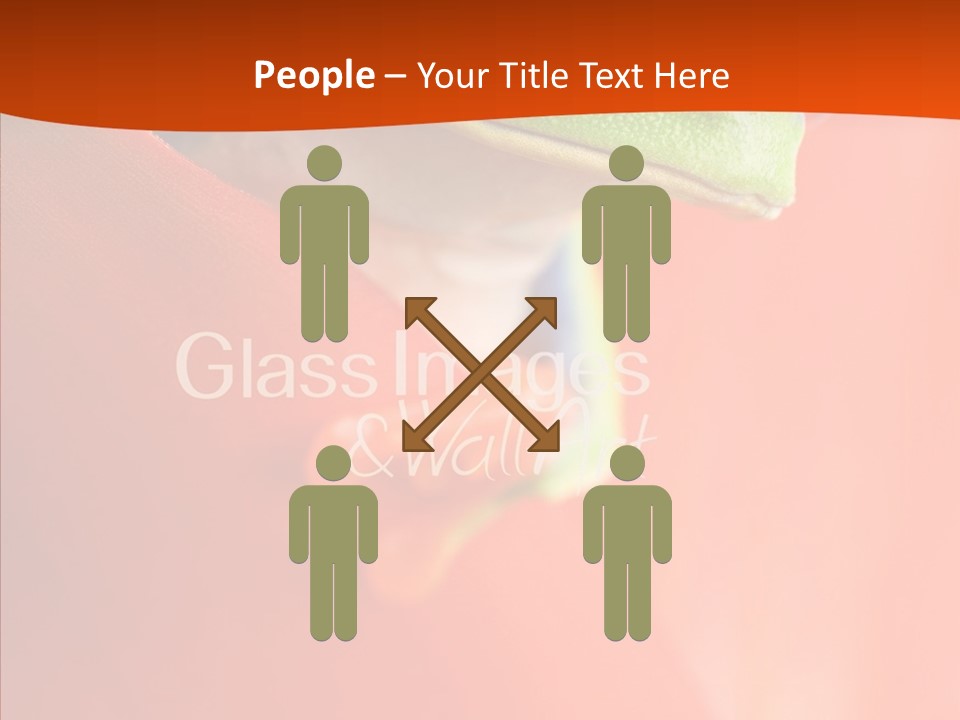 White Hand Aging PowerPoint Template