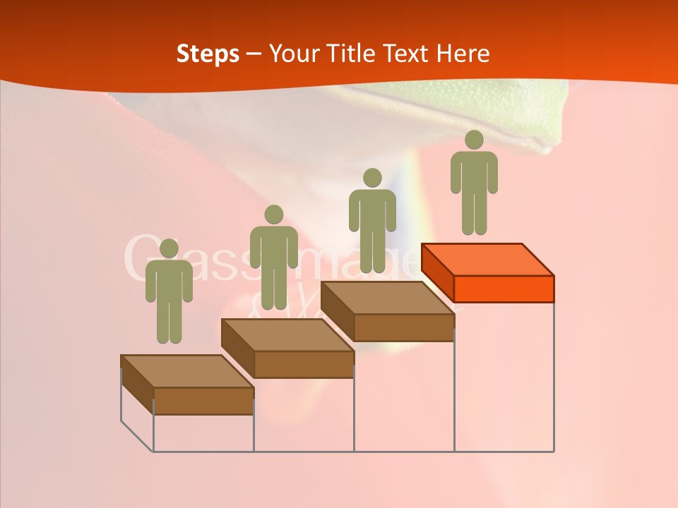 White Hand Aging PowerPoint Template