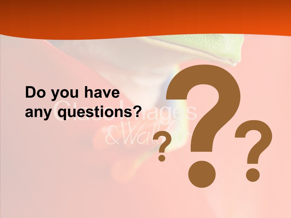 White Hand Aging PowerPoint Template