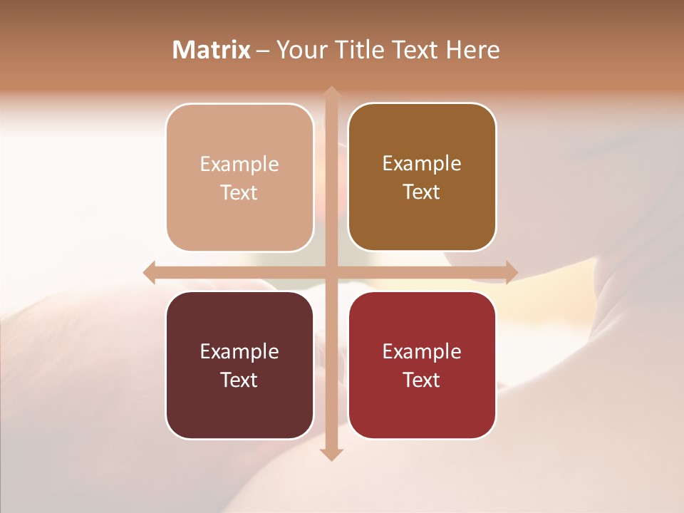 Female Elderly Close Up PowerPoint Template