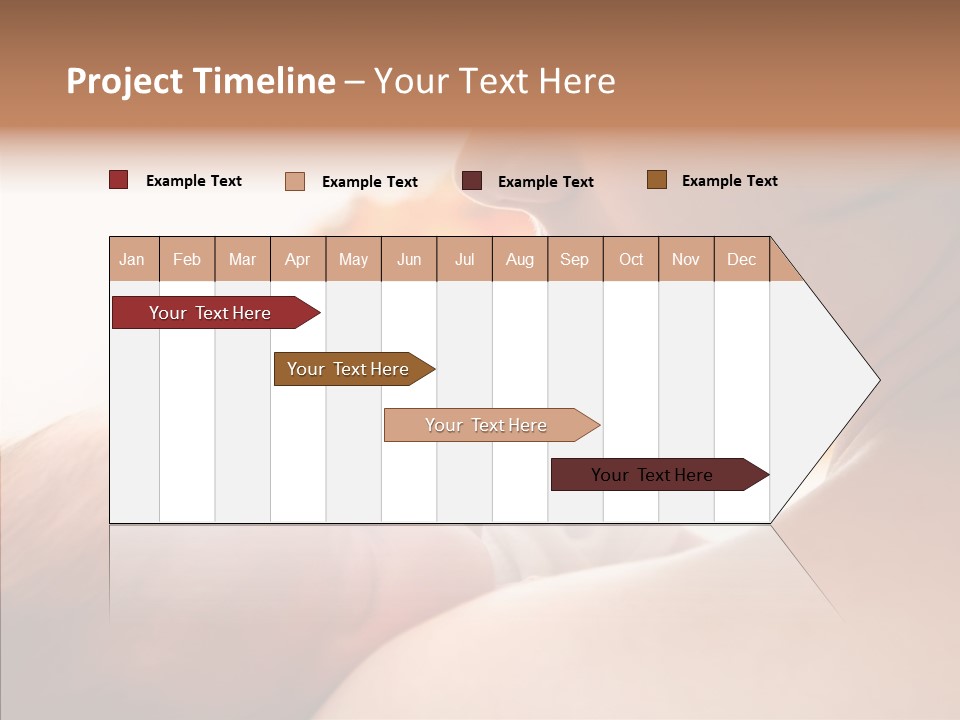 Female Elderly Close Up PowerPoint Template