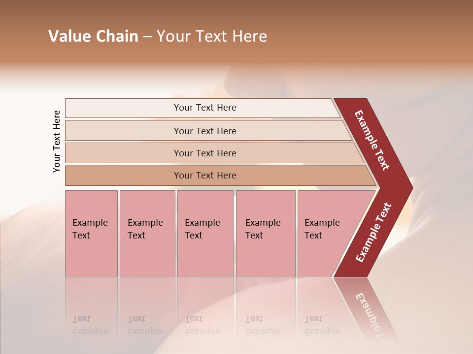 Female Elderly Close Up PowerPoint Template