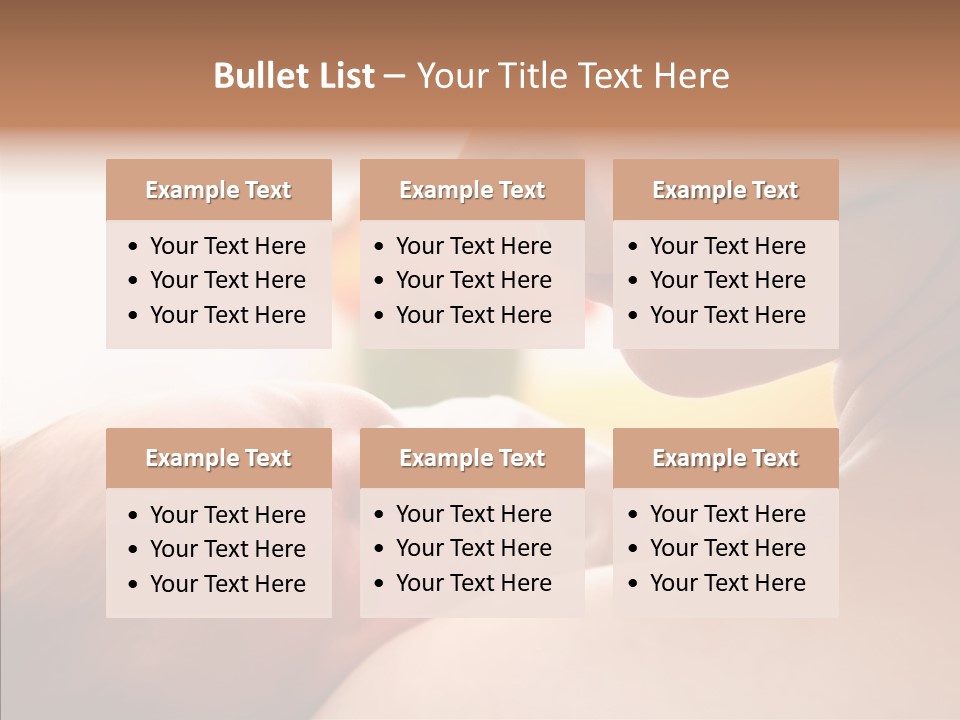 Female Elderly Close Up PowerPoint Template