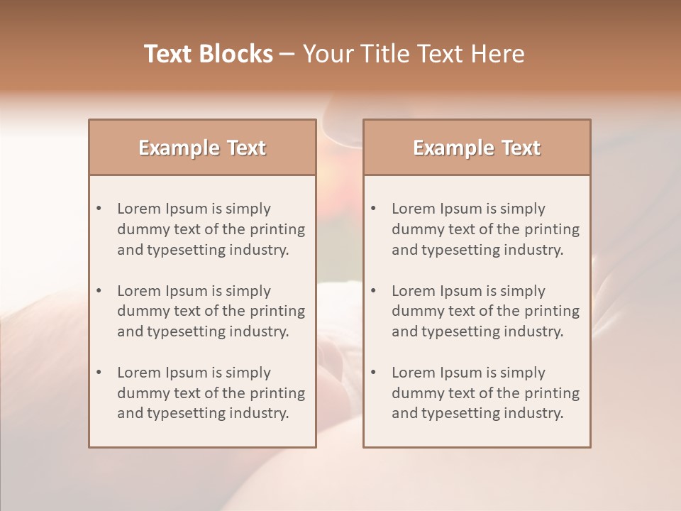 Female Elderly Close Up PowerPoint Template