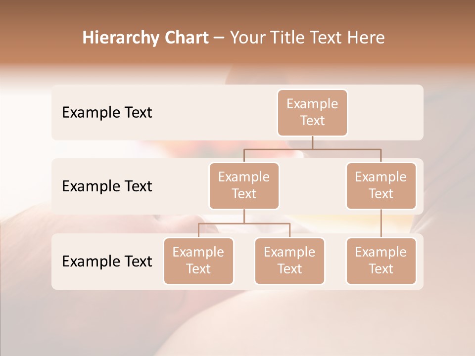 Female Elderly Close Up PowerPoint Template