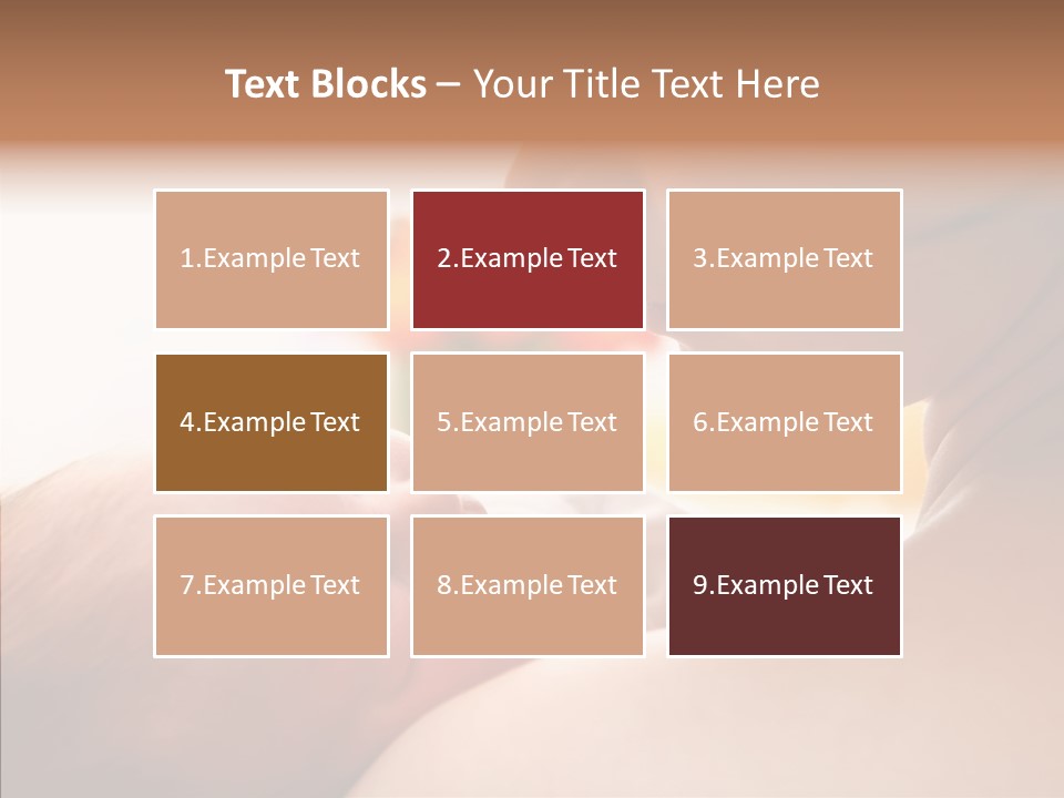 Female Elderly Close Up PowerPoint Template