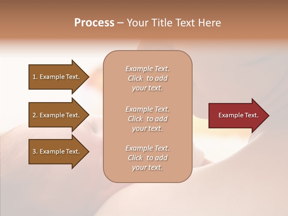 Female Elderly Close Up PowerPoint Template
