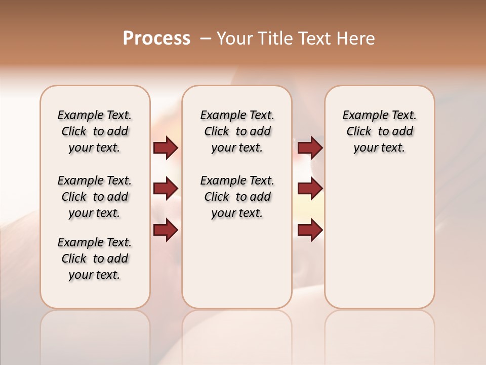 Female Elderly Close Up PowerPoint Template