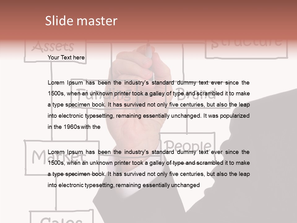 Elderly Grandmother Human PowerPoint Template