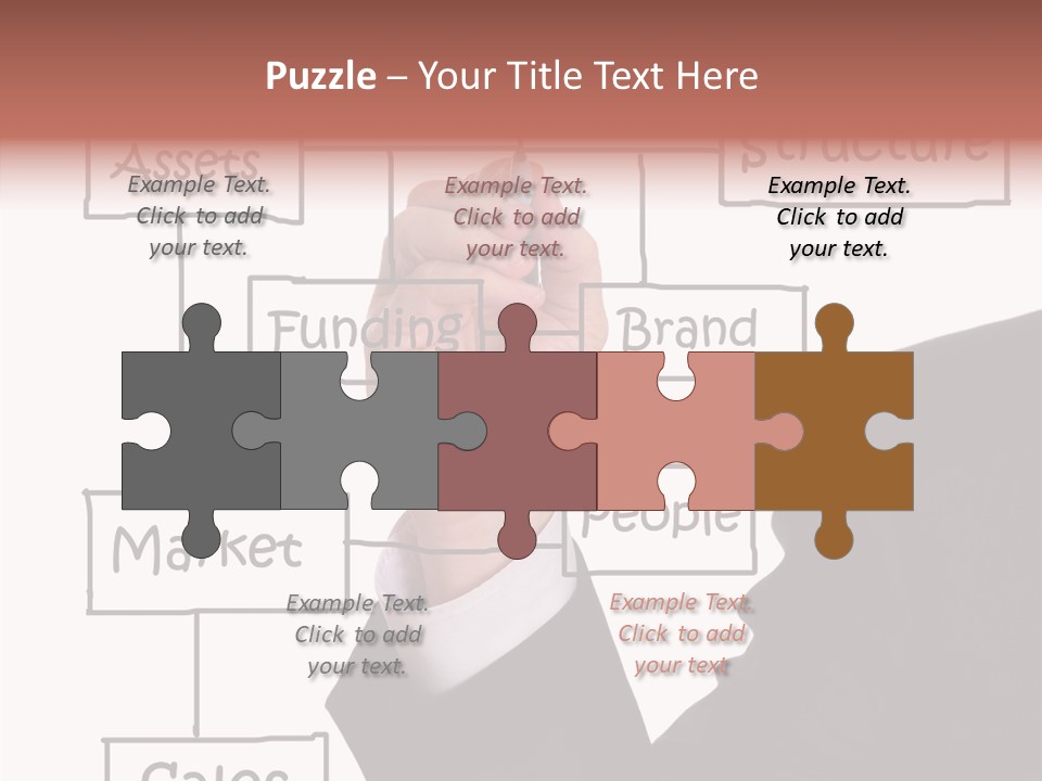 Elderly Grandmother Human PowerPoint Template